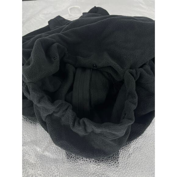 Xmas Coming Black Fleece One-Piece Sleepwear Pajama Outfit Men's Size Small - Picture 9 of 10